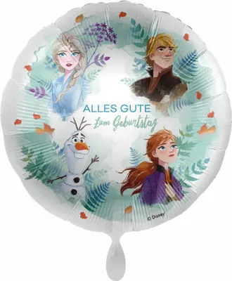 Productafbeelding van Disney Frozen Squad, verjaardagsfolieballon, 43 cm