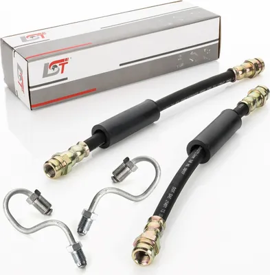 Produktbild von 2x Bremsschlauch Bremsleitung Bremsrohr Set Hinterachse für Audi TT Roadster 8J