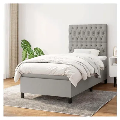 Produktbild von Lattenrost für Bett und Matratze, 90 x 190 cm, Hellgrau