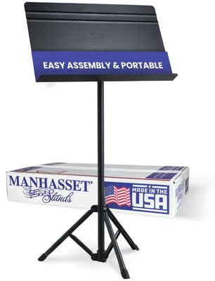 Musiknotenständer Voyager, schwarz, Aluminium, 2,2 kg