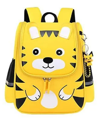 Produktbild von Kinderrucksack Karikaturmuster Gelb 28x22x12cm für 3-6 Jahre
