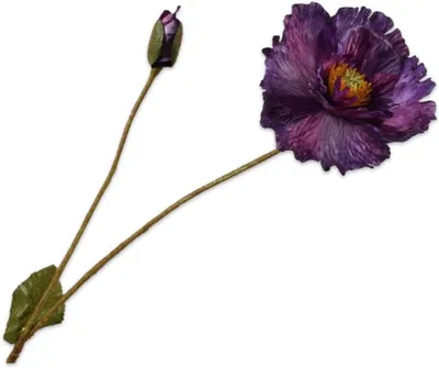 Produktbild von Kunstblumen 74 cm, 2 Stück, lila, für Heimdekoration