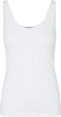 Produktbild von Vero Moda 5713020210186, Tank Top, Erwachsener, Weiblich, Weiß, S, Ärmellos