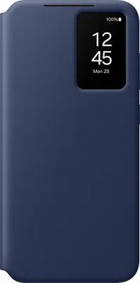 Image de Folio pour Samsung Galaxy S24 FE S View Cover avec fenêtre transparente Bleu Samsung