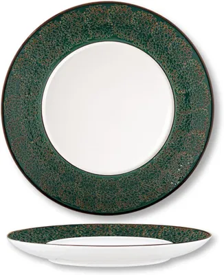 Image de Assiette Wilmax 25 cm, verte, en porcelaine WL-667514/A