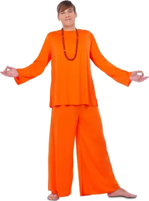 Immagine prodotto di Costume da discepolo arancione per uomo M / L