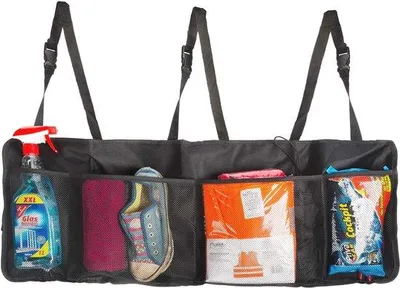 Produktbild von Famanu Kofferraumorganizer für Auto - Faltbare Tasche für Werkzeuge und Einkäufe