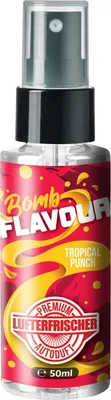 Produktbild von FLAVOUR BOMB Tropical Punch - Autoduft mit Tropischer Früchtemix-Geruch - Premium Lufterfrischer