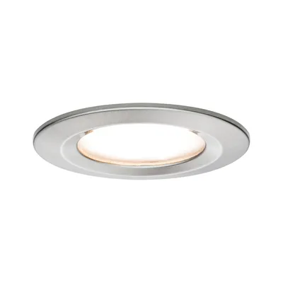 Produktbild von Paulmann Premium Einbauleuchten Set Coin Slim dimmbar rund starr LED 1x6,8W 2700K 230V 51mm Eisen g/Alu
