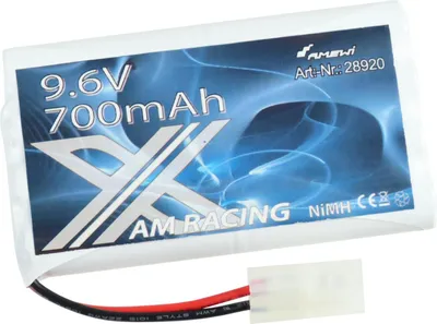 Produktbild von Amewi Ni-MH Akku 9.6V 700mAh AMX RACING, TAMIYA Stecker