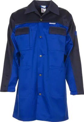 Produktbild von Berufsmantel Tristep kornblumenblau/marine Größe 54