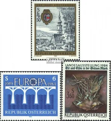 Produktbild von Briefmarken Österreich 1984 Mi 1771,1772,1773 (kompl.Ausg.) postfrisch Sondermarken