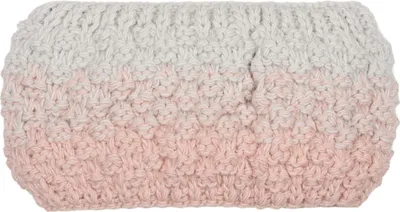 Produktbild von styleBREAKER Damen Strick Stirnband 2-Farbig mit Ombre Farbverlauf, Thermo Fleece Futter, Winter Headband 04026057