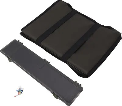 Productafbeelding van Visvouw, opklapbaar, met mat, draagbare landingsbrug met ABS-opslagbox voor campings en visreizen