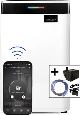 Produktbild von Luftentfeuchter Comedes Demecto 30 eco,WIFI, 25 Liter/Tag, mit Pumpenset