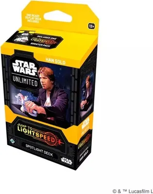 Image de Star Wars Unlimited Jump to Lightspeed: Spotlight Deck: Han Solo