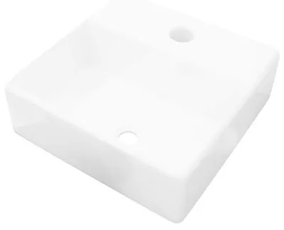 Produktbild von Waschbecken, Keramisches Material, Kompaktes Design, WEISS