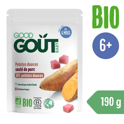 Image de Good Gout Patates doucesau porc (190 g)