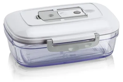 Imagen del producto de Magic Vac ACO1093, Caja, Rectangular, 1 litro, Transparente, Blanco, Plástico, 80 °C