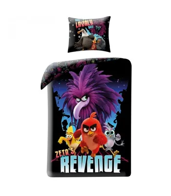 Produktbild von Halantex Einzelbettdecke - Angry Birds Revenge 160x200. 70x80