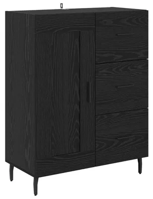 Immagine prodotto di Credenza con cassetto Rovere Nero 69,5 x 34 x 90 cm