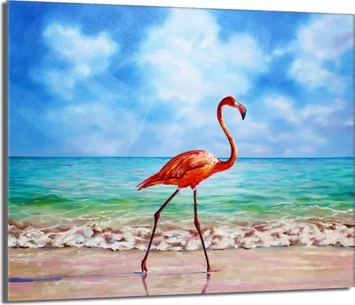 Produktbild von Glasschutzplatte für den Herd 60x52 Flamingo