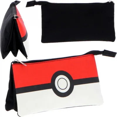 Produktbild von Rucksack Set zur Auswahl | Pokeball Motiv | Pokemon | Kinder Tasche Federtasche