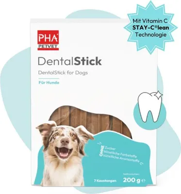 Immagine prodotto di PHA DentalStick per cani, 7 pezzi.