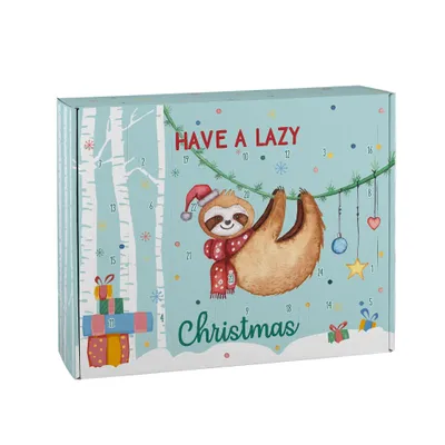 Produktbild von DIY Adventskalender "Have a lazy Christmas" zum selber Befüllen