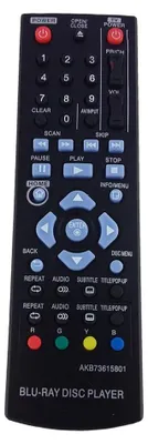Produktbild von Ersatz Fernbedienung für LG UBK80 Blu-Ray Player