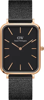 Produktbild von Daniel Wellington DW00100467 Damenuhr Quadro Pressed Ashfield 36mm 3ATM