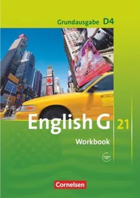 Obrázok produktu pre English G 21. Grundausgabe D 4. Workbook mit Audios online