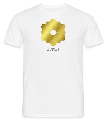 Produktbild von Spreadshirt James Webb Teleskop Space Telescope Weltraumteleskop JWST Männer T-Shirt, M, Weiß