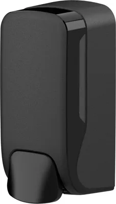Produktbild von Seifenspender SemyTop - 500 ml - Kunststoff - schwarz - Wandspender