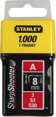 Imagen del producto de Grapa Tipo A 5/53/530 Ld 1000 Piezas 10mm