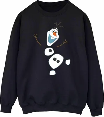 Produktbild von Disney - "Frozen" Sweatshirt für Damen BI50254 (XL) (Schwarz)