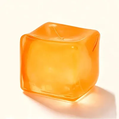 Produktbild von Cube Squishy Toys Anti-Stress Spielzeug Squishy-Ball zum Stressabbau im Büro für Kinder & Erwachsene Orange