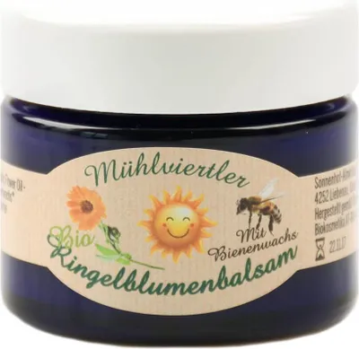 Produktbild von Bio Ringelblumenbalsam mit Bienenwachs 50g