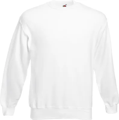 Produktbild von Fruit of the Loom 62-202-0 | Classic Set-in Sweatshirt | Pullover - Farbe: White - Größe: XXL