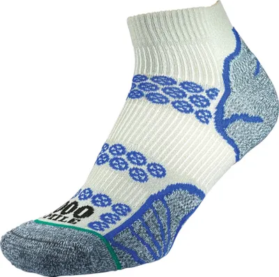 Produktbild von 1000 Mile Laufsocken Lite Anklet Herren recycelt silber-blau