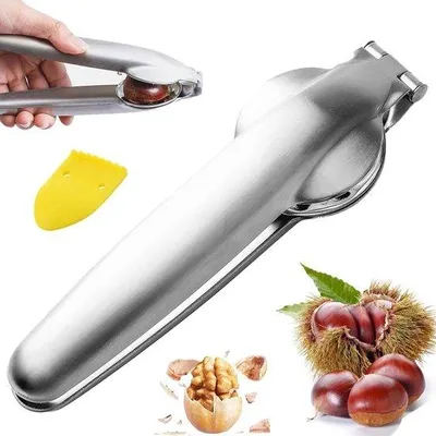 Produktbild von Nussknacker - Kastanienöffner aus Edelstahl - 17 cm