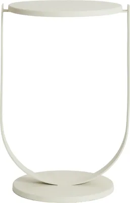 Image de Table d'appoint Light & Living TRIANA mat crème – Ø45x65,5 cm