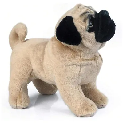 Produktbild von Süßes Plüsch-Hundespielzeug, Weiches & waschbares Kuscheltier aus Samt und PP-Baumwolle – perfektes Geschenk oder Deko