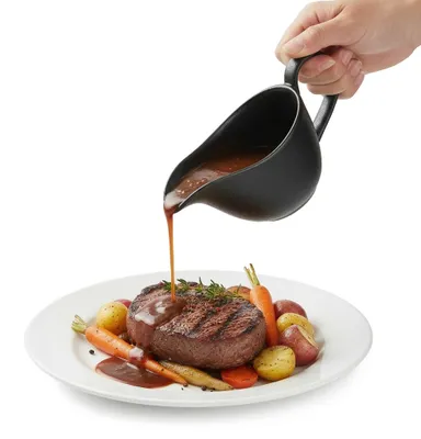Immagine prodotto di Salsaiera in Vetroceramica, con manico, per la cucina
