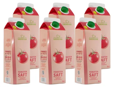 Image de Jus de tomates Grünfink (8 x 1,0 l)