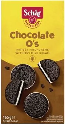 Produktbild von Schär Chocolate O's - 165g x 6 - 6er Pack VPE