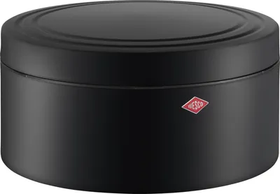 Produktbild von Wesco Gebäckdose Classic Line, Cookie Box, Keksdose, Stahlblech pulverbeschichtet, Schwarz Matt, 4 Liter, 324402-73