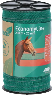 Immagine prodotto di AKO Weidezaunband EconomyLine 200?m x 20?mm, 4 Leiter, 10,47??/m, Weidezubehör