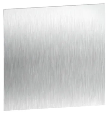 Edelstahlplatte 304, 300x300 mm, 0,5 mm, beidseitig gebürstet