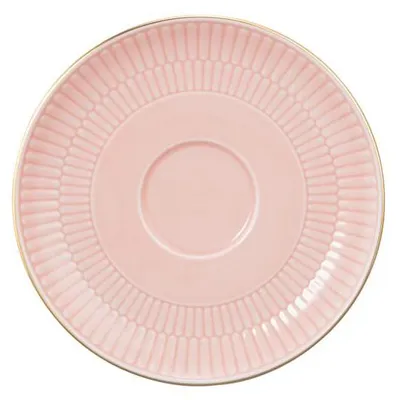 Produktbild von Seltmann Weiden Amina rosè/Goldrand Kombi-Untertasse groß 16 cm